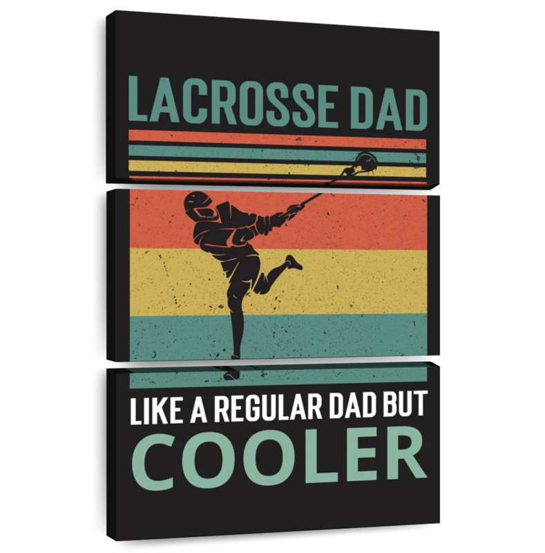 Sirci Lacrosse Dad, H 45 po x l 28 po