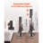 Vacuum Stand for Dyson Multi-Models Stable Storage Bracket Holder with 3 Clips
