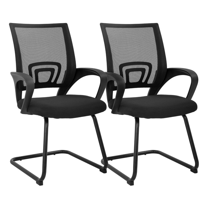 Fauteuil de conférence Josepha, Noir