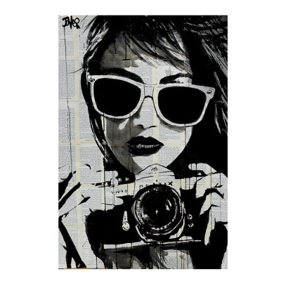 Shoot by Loui Jover - Wrapped Canvas Print