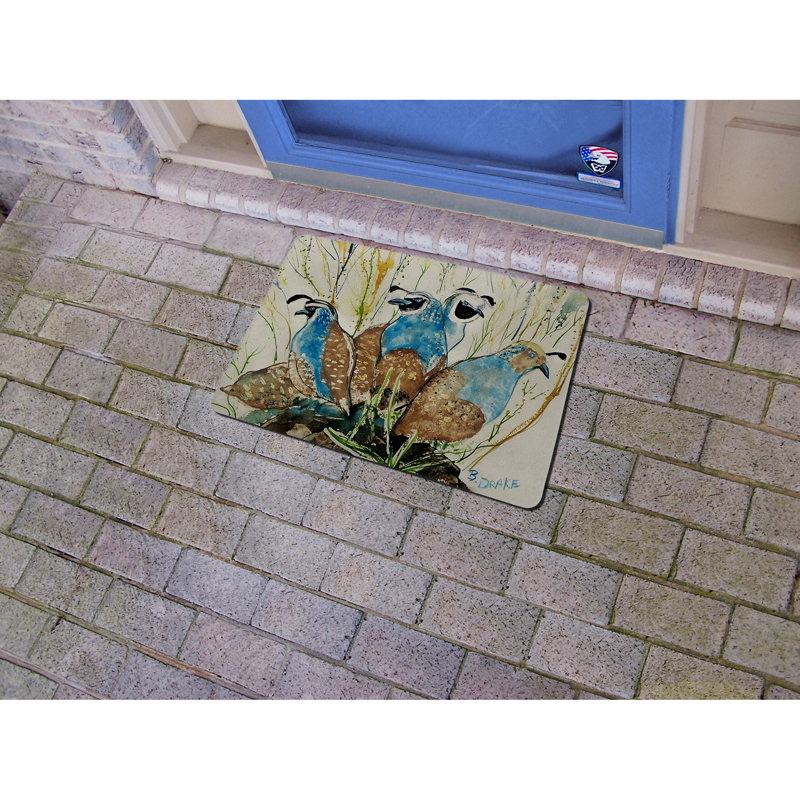 Tapis de porte antidérapant partridges Simonds, Rectangle 1 pi 6 po x 2 pi 2 po