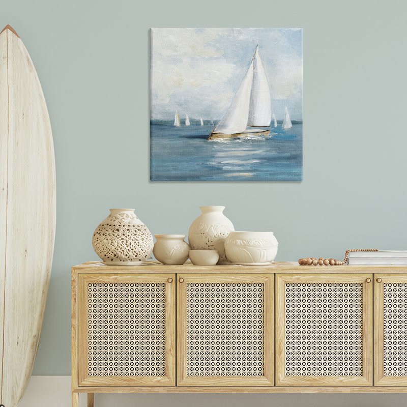 Art mural en toile Swaying, conception par Sally Swatland, H 36 po x l 36 po