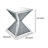 Maycee Mirrored Glass Top End Table