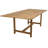 Kessinger 8 - Person Teak Patio Dining Set with Rectangular Table