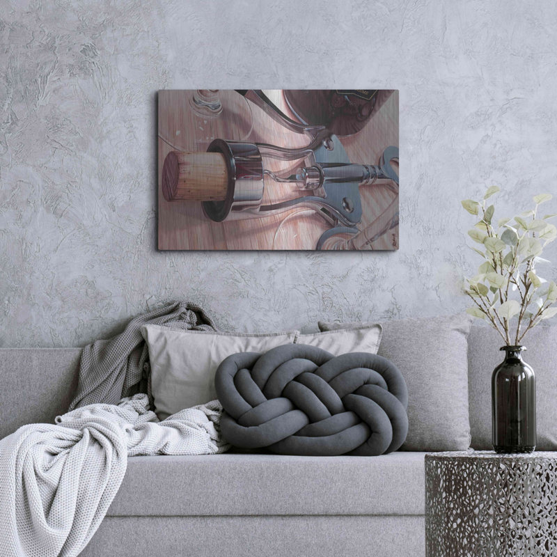Red Wine Barrel Studio par Ed Roberts, H 24 po x l 36 po