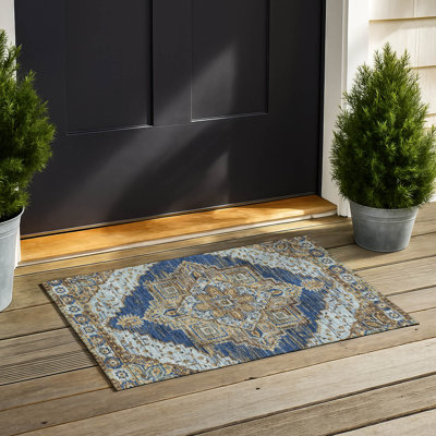 Washable Oriental Indoor / Outdoor Rug