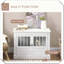 Table de bout en bois pour chien