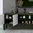 Minimalist color contrast design TV cabinet-110585070