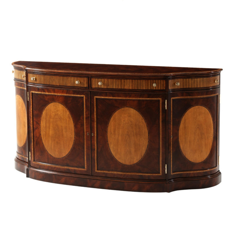 Classical Large-Capacity Sideboard