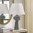 Uttermost Elwyn Light Blue Table Lamp