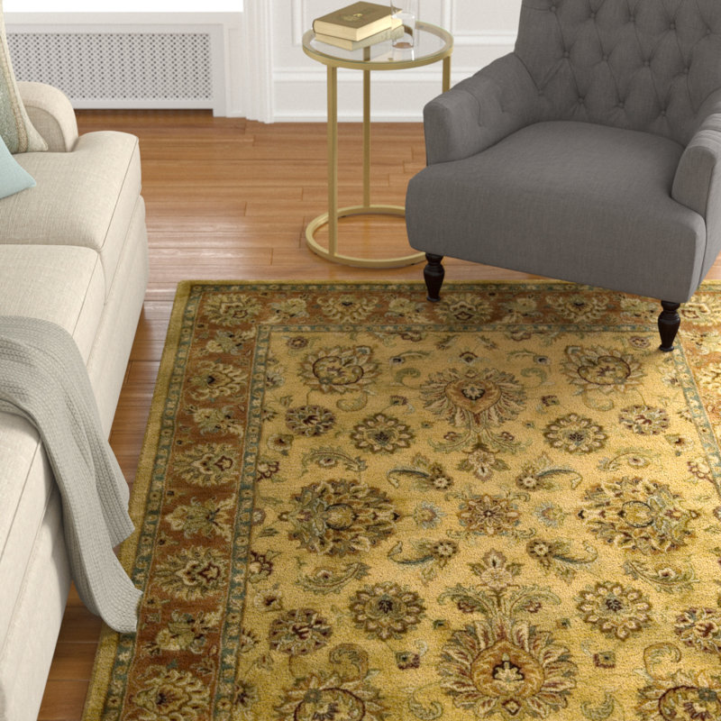 Lupton Wool Oriental Indoor Rug, Rectangle 5'6" x 8'6"