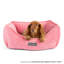 Lit réversible pour chien en rose - petit-200996448-200996460