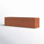 Boîte à fleurs rectangulaire 9 po Corten Steel Series-20569363