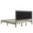 Solid Wood Platform Upholstered Headboard Bed