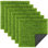 6 Packs Artificial Grass Square Mat 12 X 12 Inch Fake Gr...