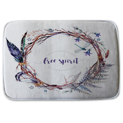 Pernell Memory Foam Non-Slip Bath Mat