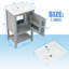 Meuble-lavabo simple avec comptoir Revaz 20-1732541188