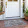 Washable Abstract Indoor / Outdoor Rug