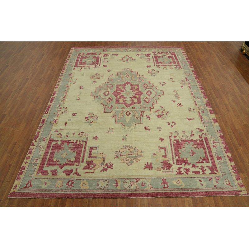 Tapis turc fait à la main Oushak 9 x 12