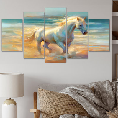 Marrek - Animals Wall Art Living Room - 5 Panels