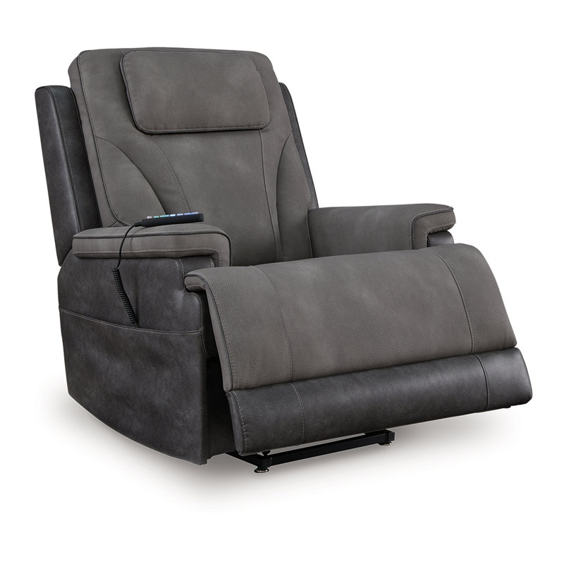 Fauteuil inclinable 4Z-Peaceful Pause, Gris