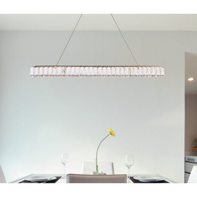 - Light Gold LED Kitchen Island Pendant