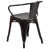 Noir/or antique est en rupture de stock