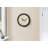 Clocks, 16" Round, Wall Clock, Antique Brown, Transitional