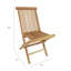 Gagarin Folding Patio Dining Side Chair