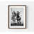 Reproduction encadrée avec passe-partout