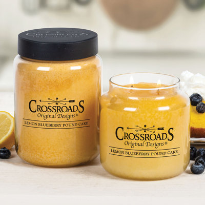 Lemon Blueberry Pound Cake Scented Jar Candle