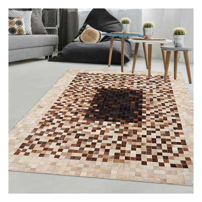 Caceres Geometric Hand Woven Area Rug
