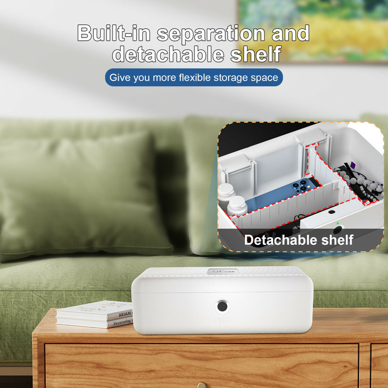 Safe Box Lock, White
