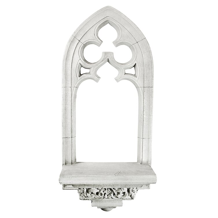 Reims Cathedral Tracery Accent Shelf