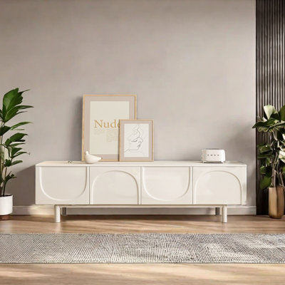 Nordic Style Wood TV Stand
