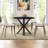 Folmar 4 - Person Dining Table Sets With 39.5'' Round Table & 4 Upholstered Chenille Chairs-95092224