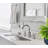 Nantucket Sinks Brightwork Home 12.75'' Metal Rectangular Bathroom Sink with Overflow-102342081