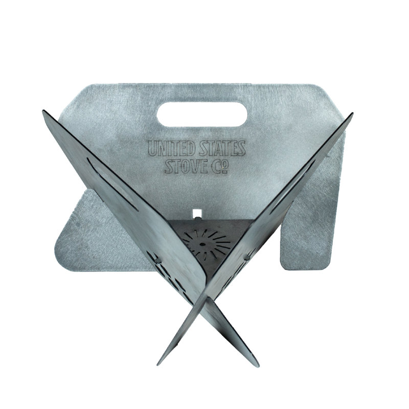 Foyer triangulaire Us Stove, petit
