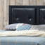 Grand lit transitionnel noir - l 85 po x P 64 po x H 52 po. Fabriqué avec des matériaux solides pour des performances durables. Diverses décorations de chambre. Assemblage requis.