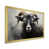Gold Single Picture Framed