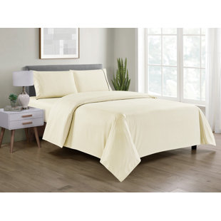 Bamboo Luxury Chevron Embossed 4-Piece Sheet Set
