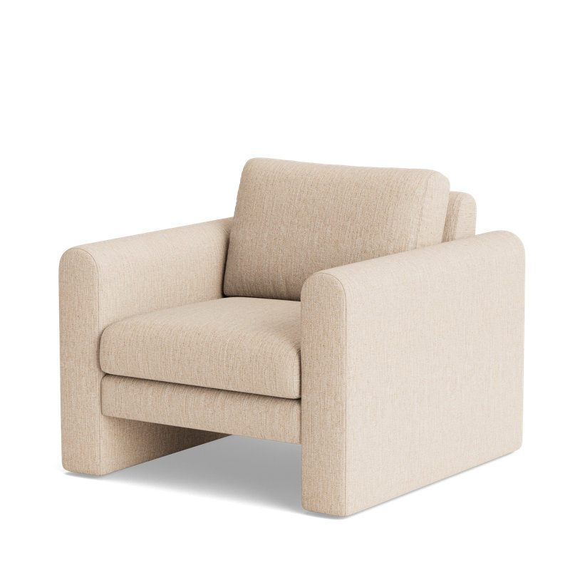 Knox Accent Chair, Performance Weave - Tan