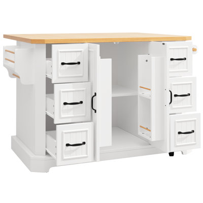 Wood Kitchen Island