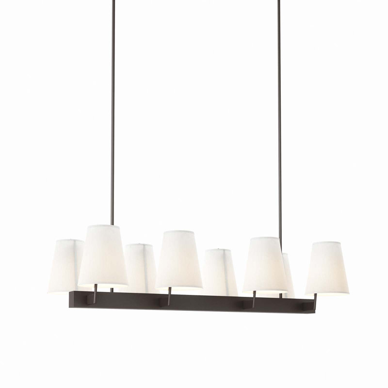 Modway Enthrall 8-Light Chandelier, Brass