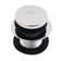 1-3/8" Fine Thread Tip-Toe Bathtub Drain Trim with One-Hole Overflow and 1-1/2" Adapter Bushing