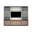 Symbiose Solid Wood Entertainment Center