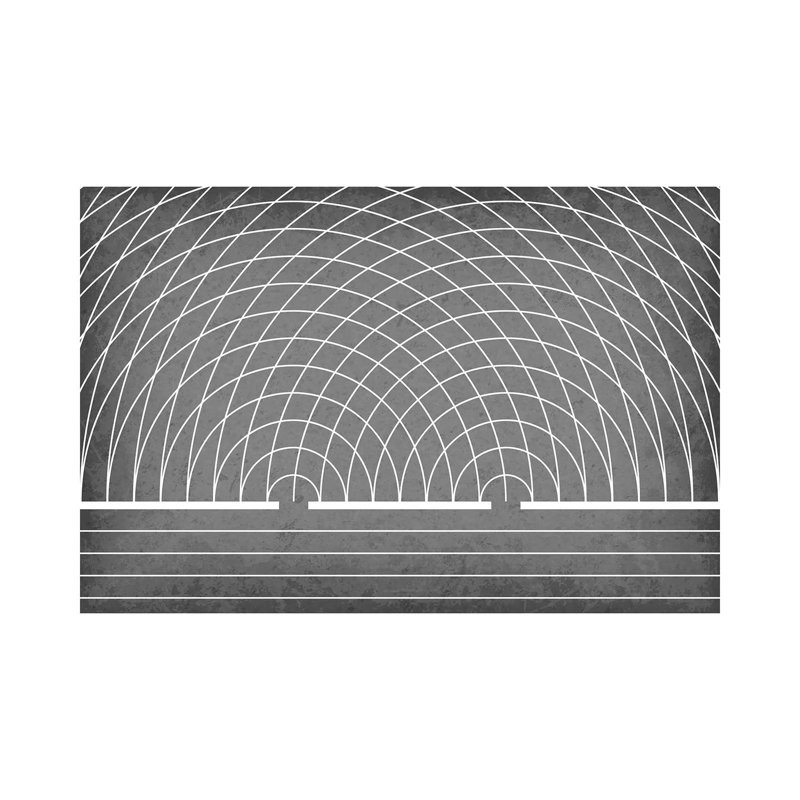 «Young's Double Slit Experiment», impression sur toile tendue, 8" H x 12" W x 0.75" D