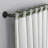 Faux Dupioni Silk Thermal Extreme 100% Blackout Back Tab Curtain Panel-77194621-42905044