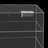 12-Compartment Acrylic Wall Display Case (29.53"D X 11.81"H X 4.33"W)