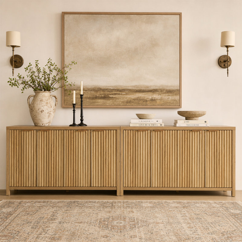 282cm Sideboard, Sand Oak